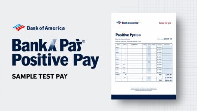 bank of america positive pay test sample​ test banks