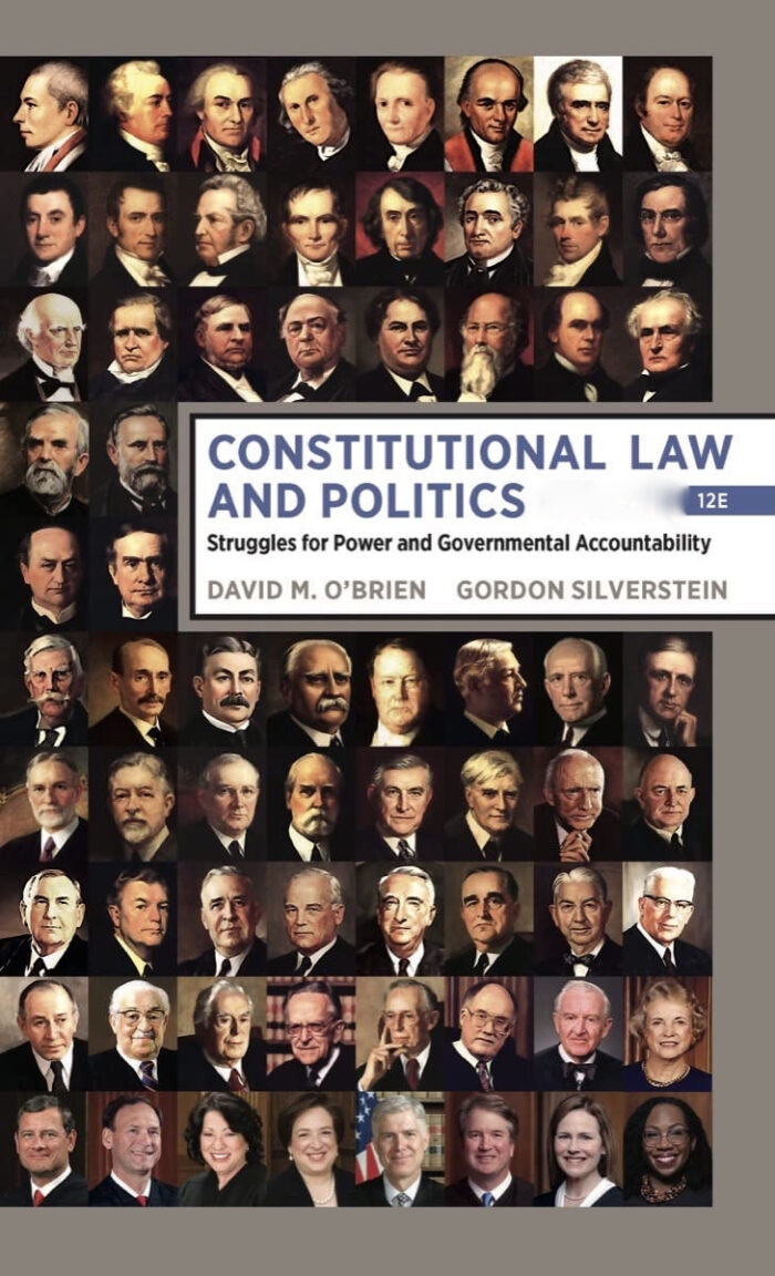 Constitutional Law and Politics OBrien 12E test bank practice questions