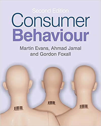 Consumer Behaviour evans test bank