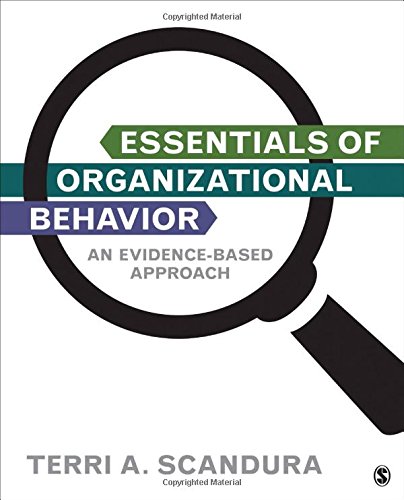 Essentials of Organizational Behavior An Evidence Based Approach. test bank