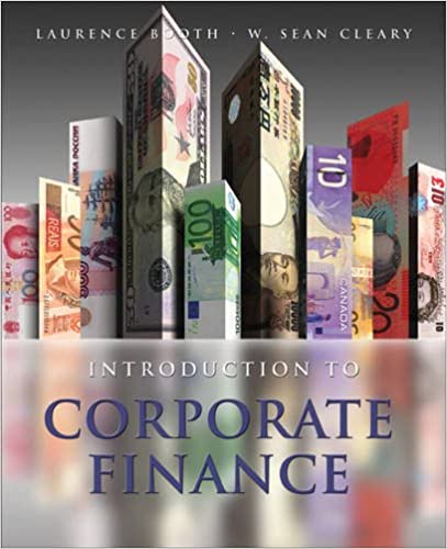 Introduction to Corporate Finance test bank