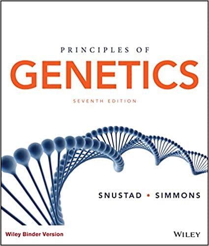 Principles of Genetics snustad test bank