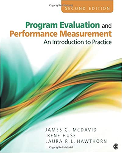 Program Evaluation and Performance Measurement test bank