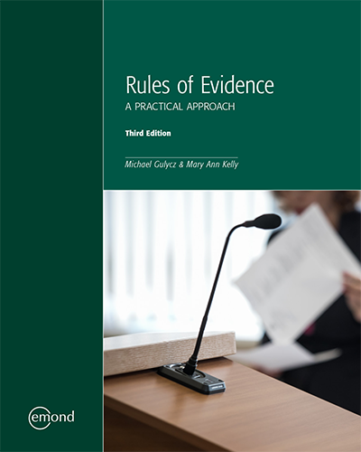 Test bank for Rules of Evidence A Practical Approach by Gulycz