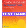 Clinical Guidelines in Primary Care 4th Edition by Hollier Test Bank