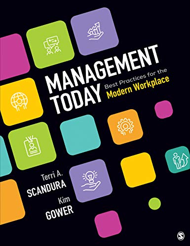 complete set of test bank questions for Management Today Best Practices for the Modern Workplace by Scandura