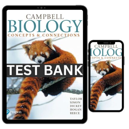 complete test bank biology concepts connections 9th