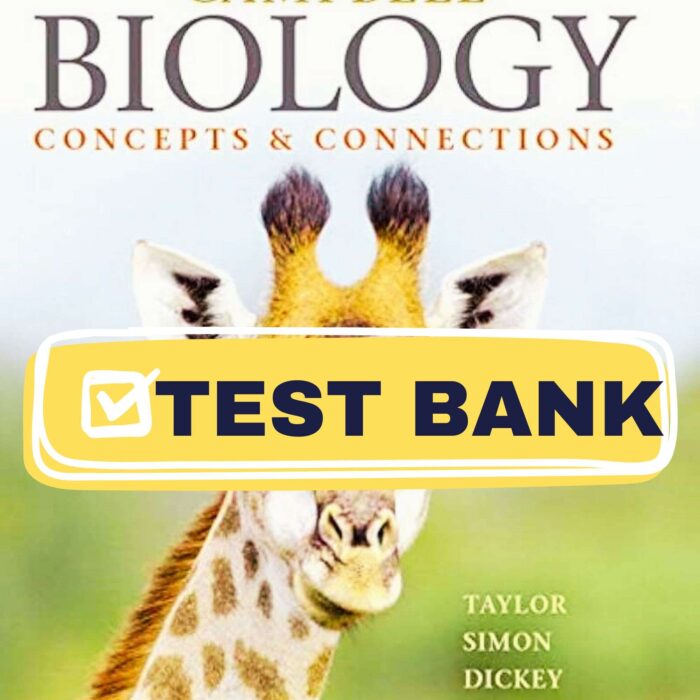 complete test bank for biology concepts and connections 10th