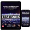 Complete Test Bank for Operations and Supply Chain Management, 16th