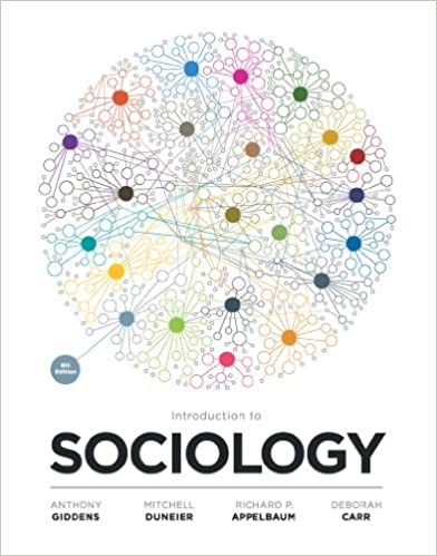 complete test bank to accompany Introduction to Sociology by Giddens