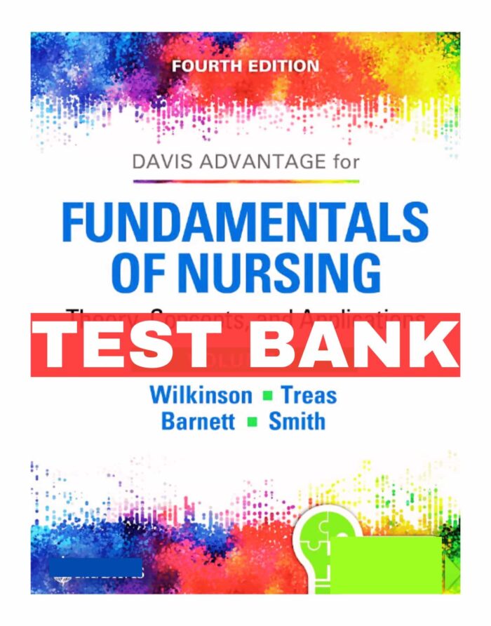 fundamentals of nursing theory concepts and applications 4th test bank