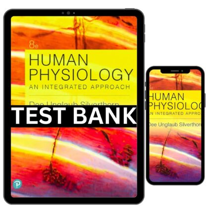 human physiology an integrated approach 8th complete test bank