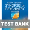 kaplan and sadocks synopsis of psychiatry 12th edition test bank