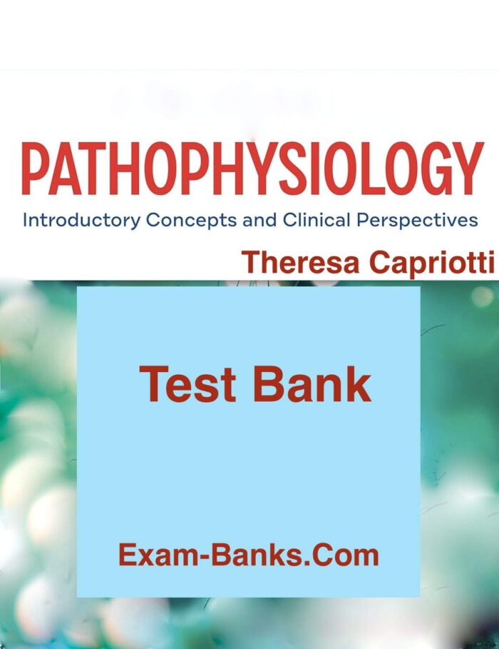 pathophysiology test bank davis advantage capriotti 2nd edition 1