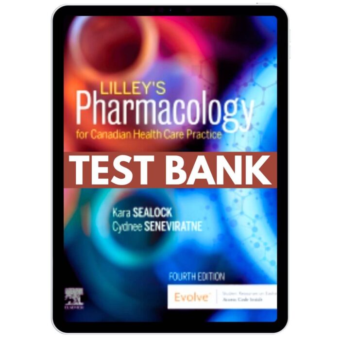 pharmacology for canadian health care practice 4th edition test bank