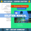 Solution Manual - Business Statistics: A First Course 8th Edition (Levine, 2020)