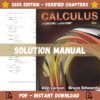 Solution Manual - Calculus 12th Edition (Larson, 2020)