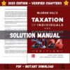 Solution Manual - McGraw Hill's Taxation of Individuals and Business Entities, 2024 Edition, 15th Edition (Spilker, 2024)