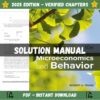 Solution Manual - Microeconomics and Behavior 10th Edition (Frank, 2024)