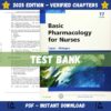 Test Bank - Basic Pharmacology for Nurses, 17th Edition (Clayton, 2017)