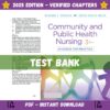 Test Bank - Community & Public Health Nursing: Evidence for Practice, 3rd Edition (Rosanna Demarco, 2019)