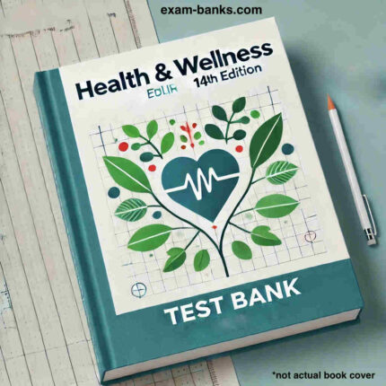 test bank cover image. Health Wellness Edlin 14e