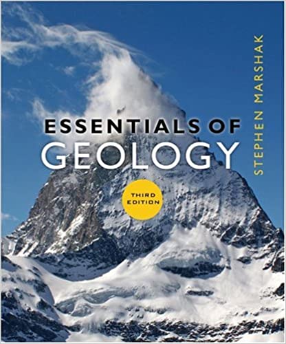 test bank for Essentials of Geology by Marshak