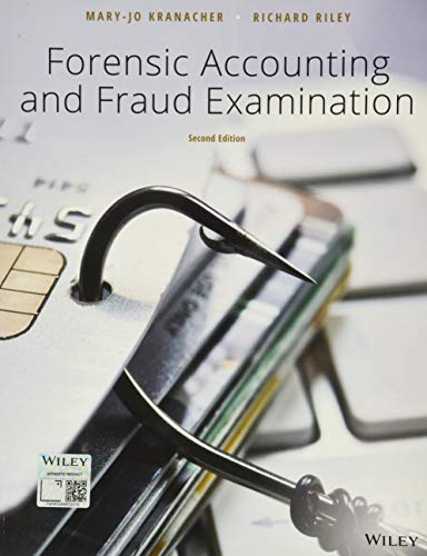 test bank for Forensic Accounting and Fraud Examination 2e