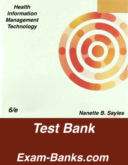 test bank for Health Information 2