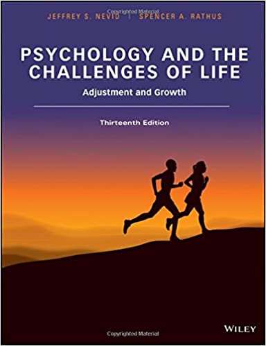 test bank for Psychology and the Challenges of Life Adjustment and Growth by Nevid