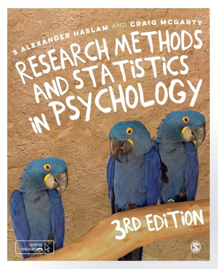 test bank for Research Methods and Statistics in Psychology by Alexander Haslam3e 1