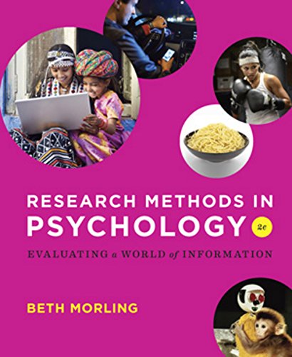 test bank for Research Methods in Psychology by Morling