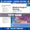 Test Bank - Medical Surgical Nursing, 5th Edition (Holly K. Stromberg, 2024)