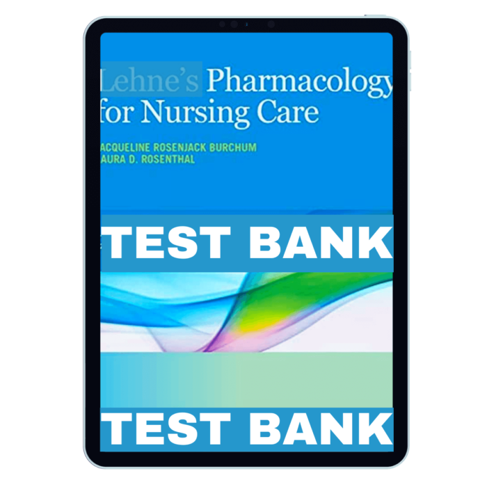 test bank pharmacology for nursing care 9th