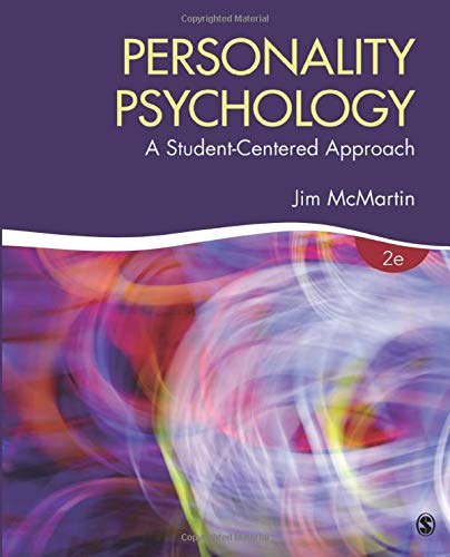 the test bank for Personality Psychology by McMartin2e