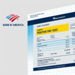 bank of america positive pay test sample​ test bank